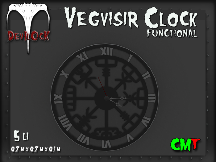 DEVILOCK - Vegvisir Clock (ADD TO UNPACK)