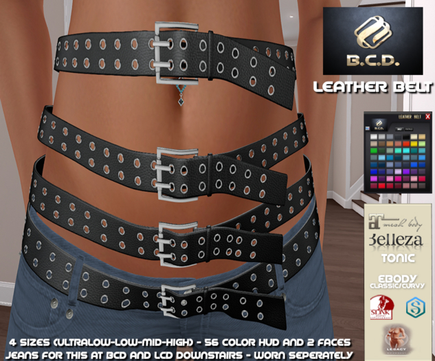 BCD Leather Belt DEMOS