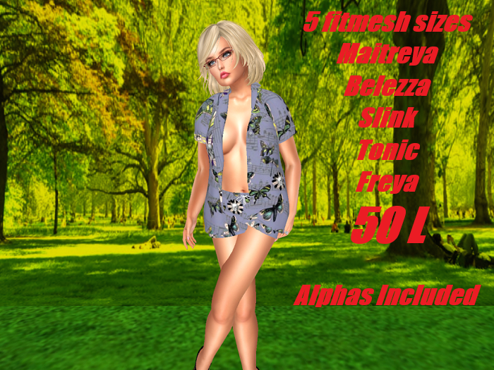 Multi-use Outfit-Gothic Butterflies