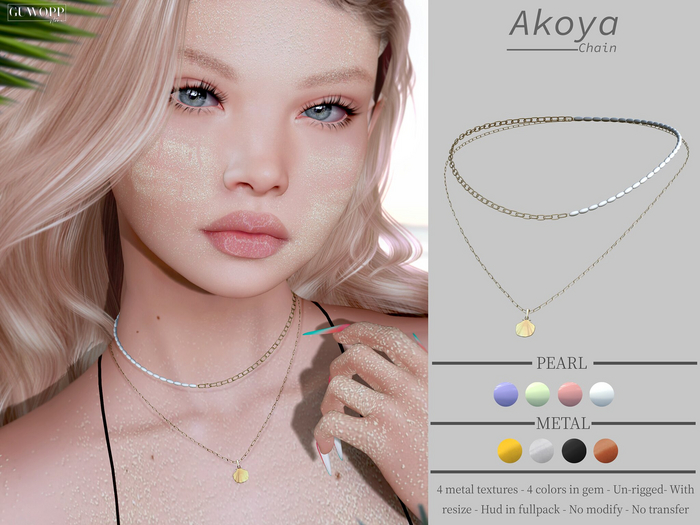 Guwopp - Akoya Chain Gold