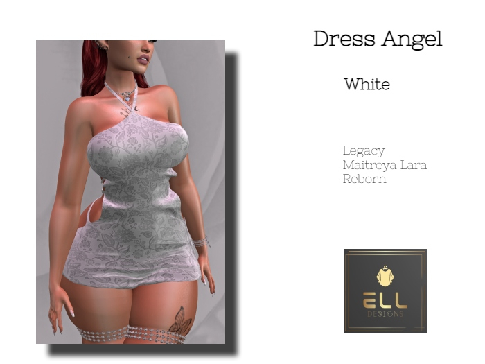 ELL - Angel White Dress