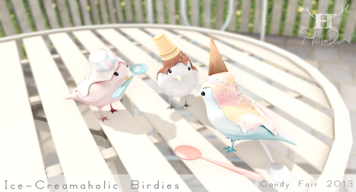 +Half-Deer+ Ice-Creamaholic Birdies [Fatpack]