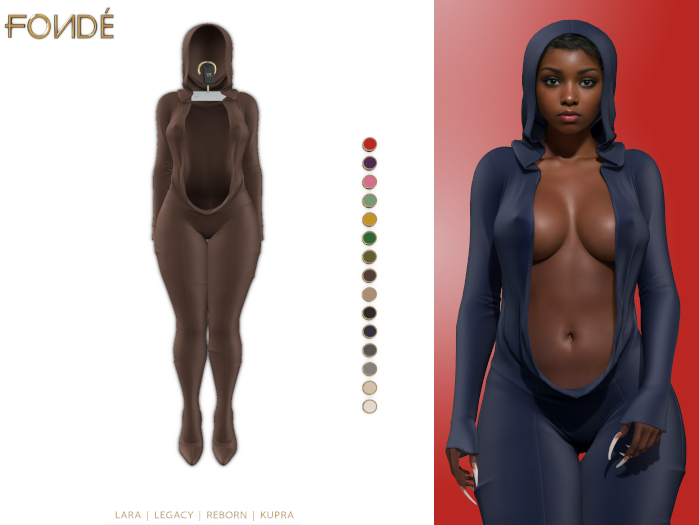 Fonde - Hana Bodysuit - Brown - Unpacker