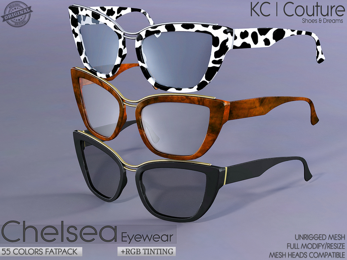 -KC- CHELSEA EYEWEAR / 55 COLORS FATPACK