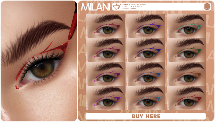 MILANI Cosmetics "Ruby" Collection (FATPACK)