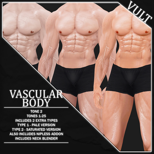 [VULT] "VASCULAR" BODY - TONE 2 - BOM