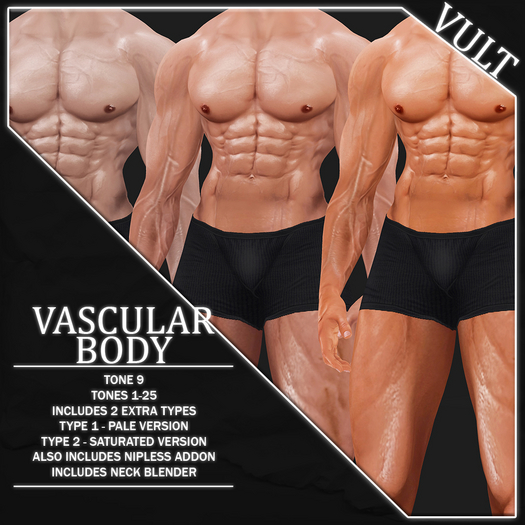 [VULT] "VASCULAR" BODY - TONE 9 - BOM