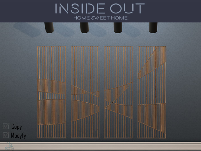 INSIDE OUT WALL DECOR PANO