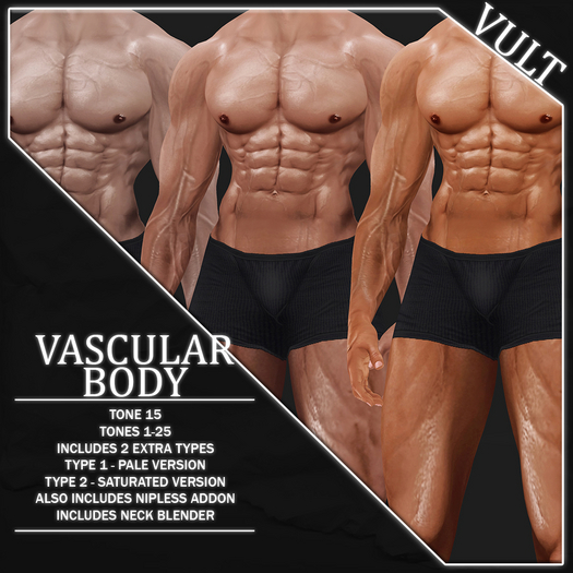 [VULT] "VASCULAR" BODY - TONE 15 - BOM