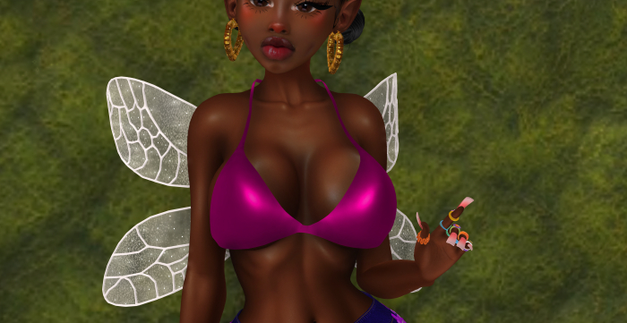 FAE~Saweetie Solid Top (Pink) Legacy,Maitreya,Reborn,Kupra
