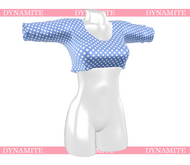 Blue Retro Shirt Maitreya Petite