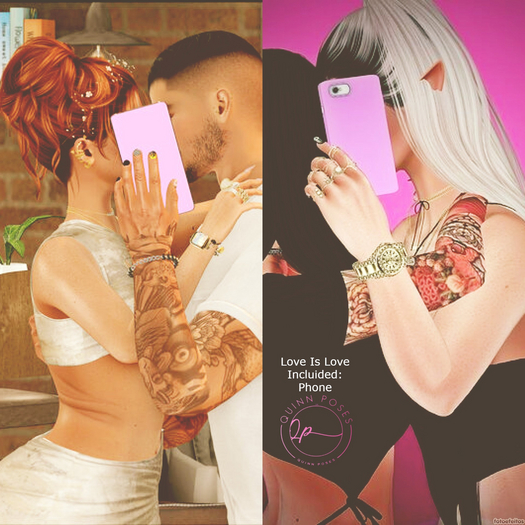 ...!!! Quinn Poses - Love Is Love