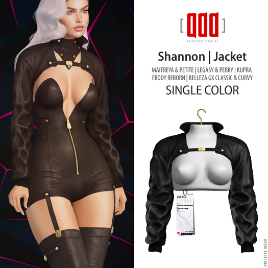 [ADD] Shannon Jacket - Black