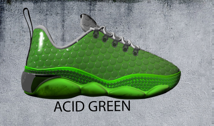 DON'T DUP Sneakers Double Bubble.ACID GREEN