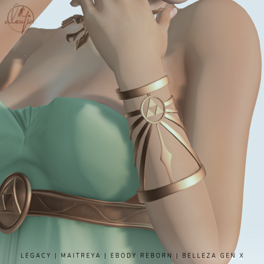 [Aleutia] Athena Bracers - FATPACK - Maitreya