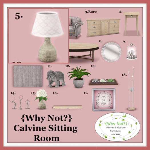 5.{Why Not?} Calvine Table Lamp