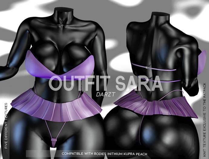 l DARZT l SARA OUTFIT I PINK I PEACH & INITHIUM