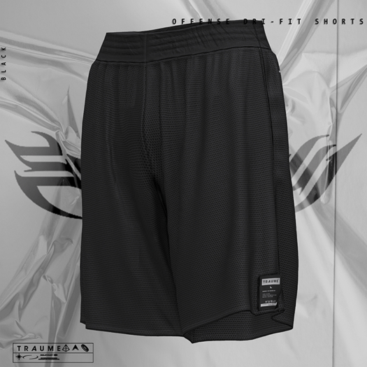 [Traume] Offense Dri-FIT Shorts Black