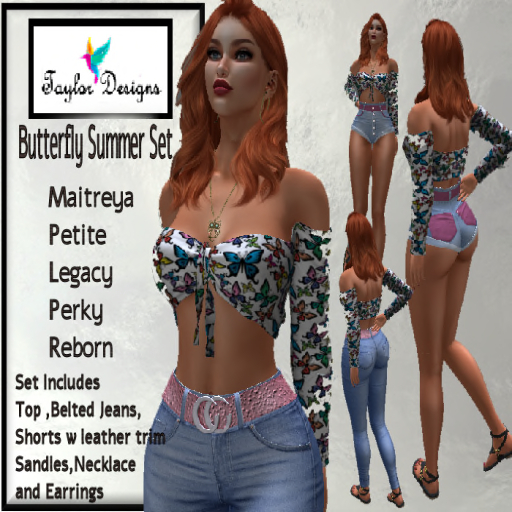 TD     Butterfly Summer Set