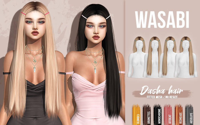 Wasabi // Dasha Hair - Absolute Pack