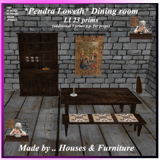 *Pendra Loweth* Dining room