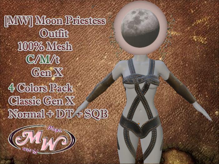 [MW] Moon Priestess Outfit Classic Gen X