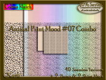 Animal Print Mood #07 Combo Seamless Texture Bundle