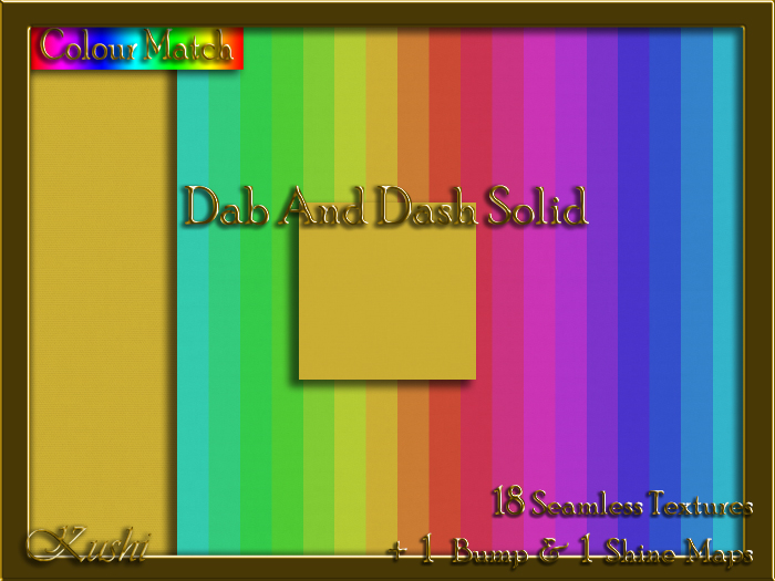 Dab And Dash Solid Seamless Texture Pack