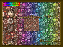 Steampunk Gizmos #02 Seamless Texture Pack