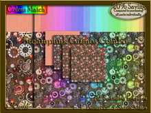 Steampunk Gizmos Combo Seamless Texture Bundle