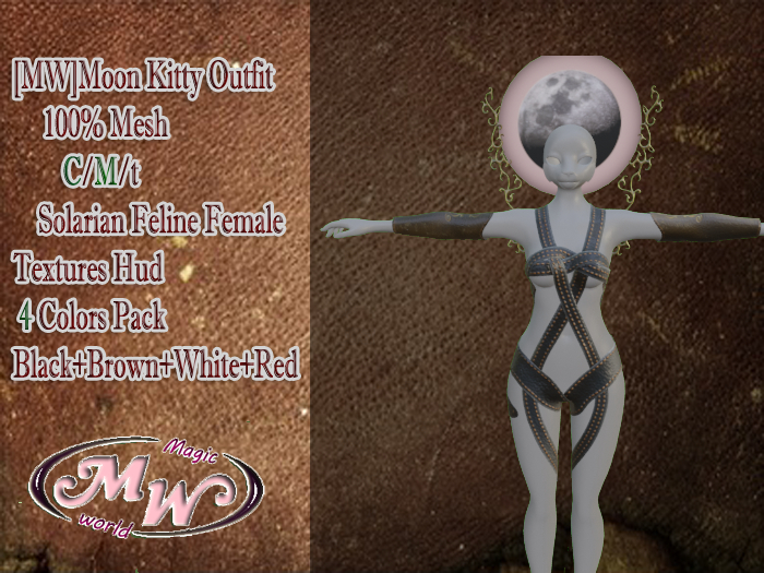 [MW] Moon Kitty Outfit Solarian Feline