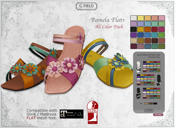 *GF* Pamela Flats -30 col pack-