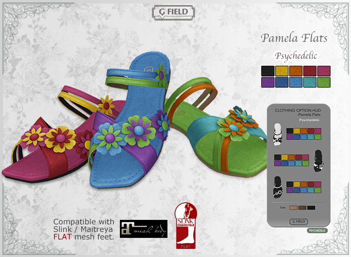*GF* Pamela Flats -Psychedelic-