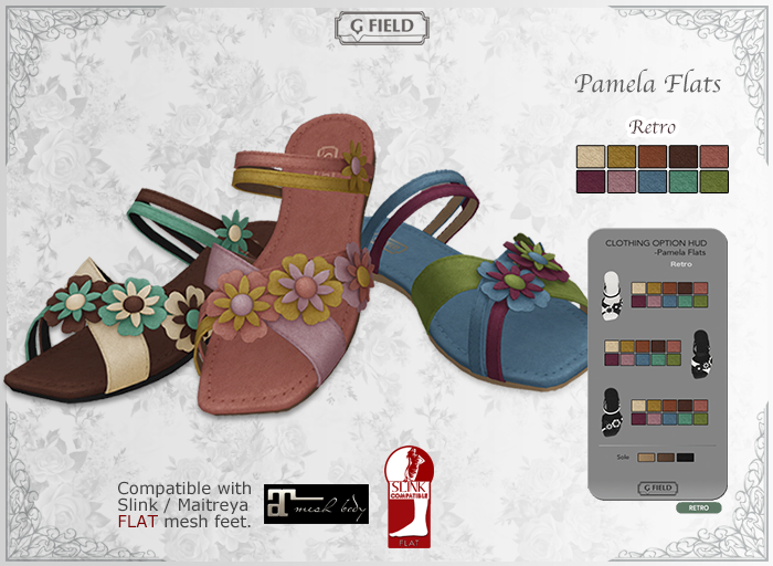 *GF* Pamela Flats -Retro-