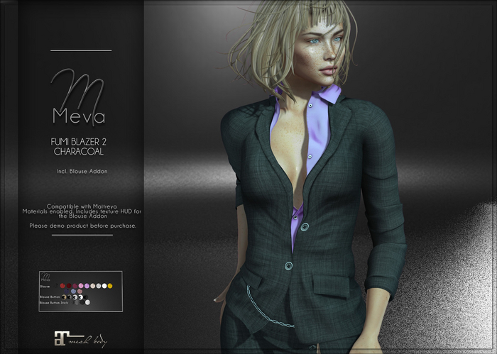 Meva Fumi 2 Blazer characoal Box