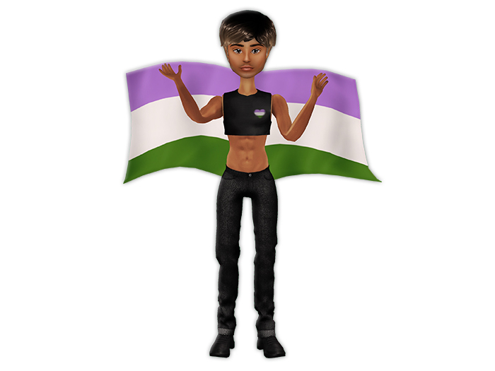 Garbaggio // Genderqueer Pride