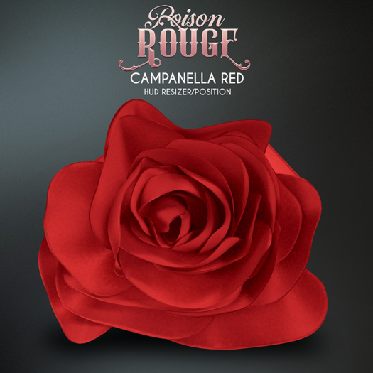POISON ROUGE Campanella Red