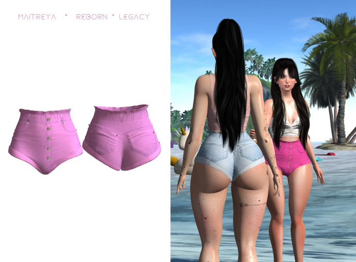 Be.Radikal.Be.Unique.Yaileen's shorts - Light Pink