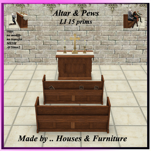 Altar & Pews