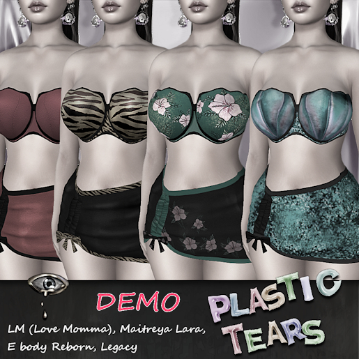 Plastic Tears HUD Unpacker DEMO Shell Off Bikini