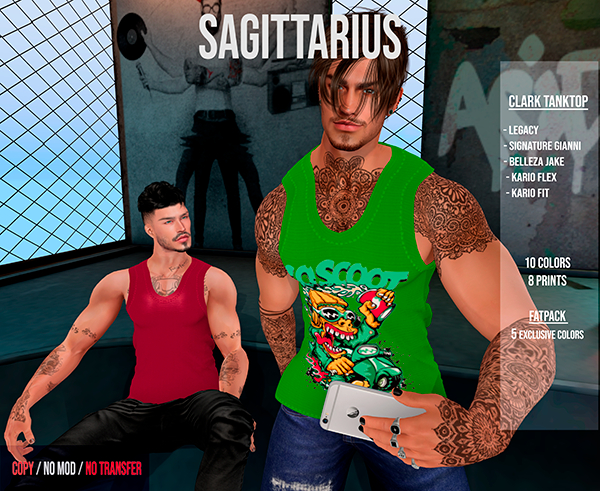 Sag. Clark Tanktop Green 