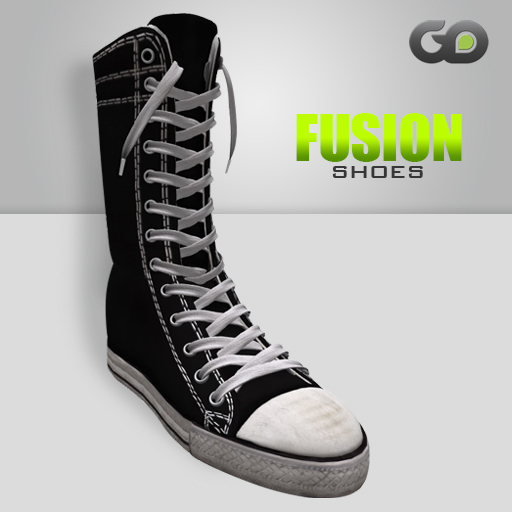 [GD] Fusion Sneaker - Black
