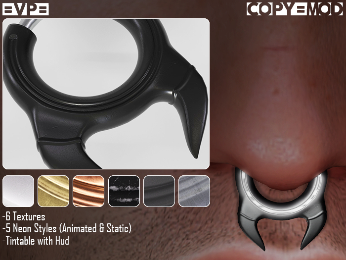 =VP= Neon Tusked Septum 