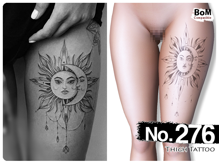(Thigh Tattoo) No.276