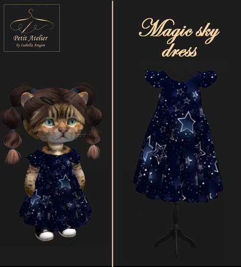 Magic sky dress