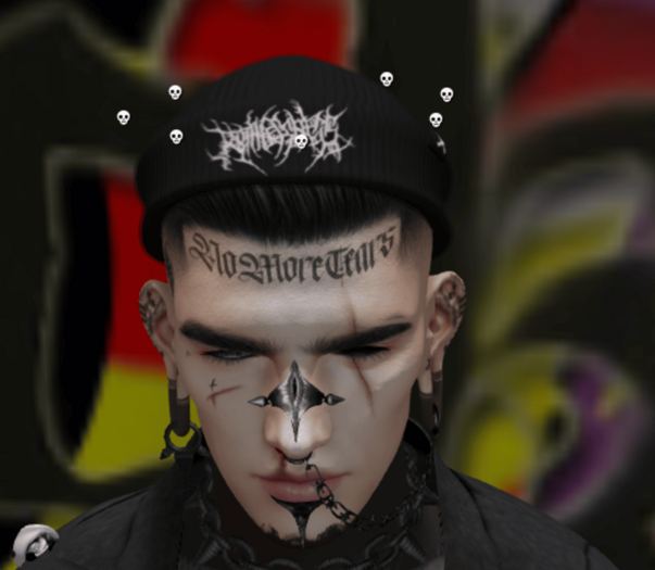 .:STRICKEN:. Skull Hover Crown