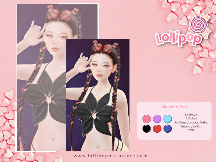 Lollipop <3 Blossom Top FATPACK