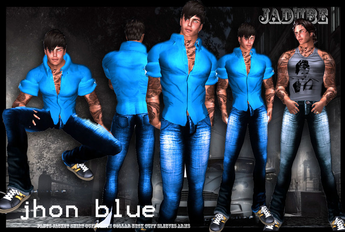 *jadube Jhon blue
