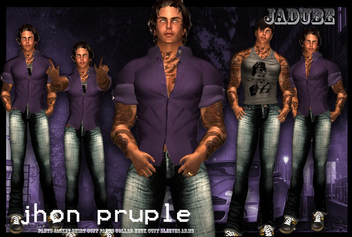 *jadube jhon purple