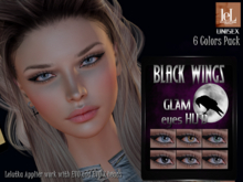 BLACK WINGS GLAM EYES 6 COLORS